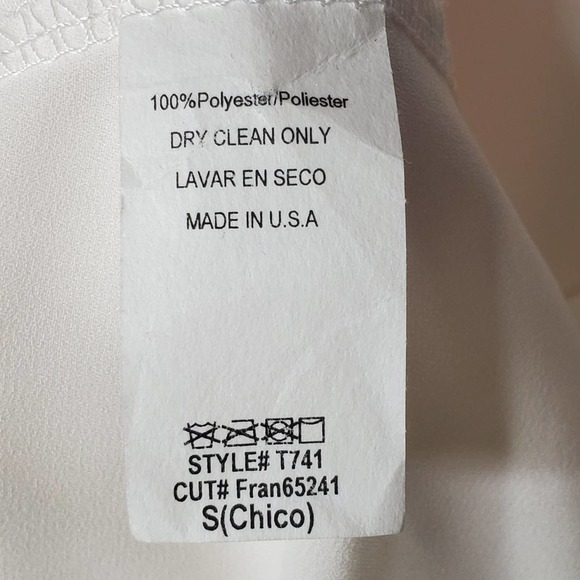 Francesca's High Neck Embroidered Tank Size Small - Picture 9 of 10